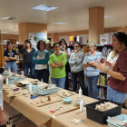 Montse Tarragona conduciendo una de las actividades. 