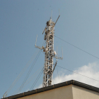 Imatge d’arxiu d’una antena telefònica a Mollerussa.