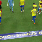 El Cadis va mostrar una pancarta de suport i al Sevilla-Girona els jugadors es van posar unes samarretes en les quals es llegia #SeAcabó i Olga Carmona va ser homenatjada.