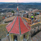 Conveni per reparar i utilitzar les instal·lacions de l'església de l'Albagés