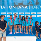 El CN Lleida logra 4 medallas en el Catalán benjamín de natación artística