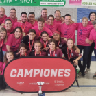 El Fem 13 del Finques Prats Lleida, campió de la Copa Catalana