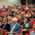 Assistents al congrés sobre Bioeconomia, Innovació i Tecnologia (BIT), que se celebra a la Llotja.