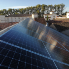 Paneles solares para autoconsumo en Castell del Remei.