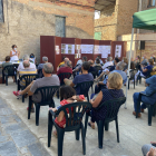 Un moment del procés participatiu amb els veïns.