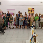 El Grup de Dones Pardinyes inaugura una muestra con obras creadas en sus talleres