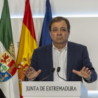El presidente en funciones de Extremadura y candidato a la reelección, Guillermo Fernández Vara.