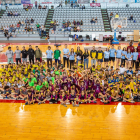 El Projecte Escoles del CBF Lleida baja el telón con un centenar de jugadores