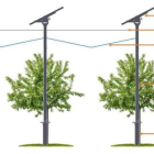 Projecte per combinar panells solars amb arbres fruiters