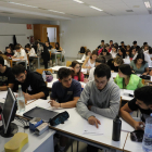 Alumnes del grau d’Educació Primària dual de la Universitat de Lleida.