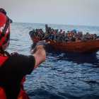Rescat del vaixell Aita Mari a la Mediterrània central.