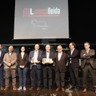 La entrega de los premios PronosVac, este miércoles en la Llotja de Lleida.