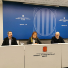 Atenció ahir a la delegació del Govern a Lleida.