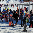 Esquiadors a Boí Taüll l’hivern passat.