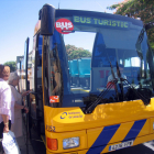 El bus turístic de la ciutat de Lleida.