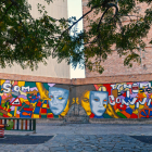 La plaça Àngel Bonvehí.