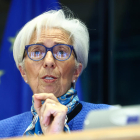 Christine Lagarde, a la comissió d’Assumptes Econòmics i Monetaris del Parlament Europeu.