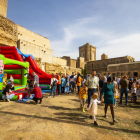 Actividades para los más pequeños ayer en el Turó. 