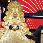 Una captura del 'gag' con la Virgen del Rocío en el programa 'Està passant' de TV3