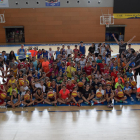 Más de un centenar de niños y niñas participan esta semana en el primero de los cinco turnos del campus del Sedis Bàsquet en La Seu.