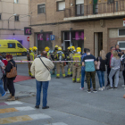 Al lugar acudieron seis dotaciones de los Bomberos.