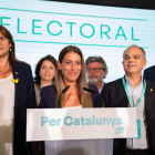 Els de Junts, clau per a la investidura, van rebre amb alegria el resultat electoral.