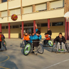 Deporte inclusivo en la escola Gaspar de Portolà de Balaguer 