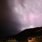 Tempestes elèctriques al Pirineu i baixada notable de les temperatures