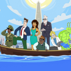 Els protagonistes, en un fotograma de la sèrie d’animació.