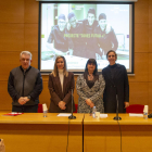 El proyecto de la Fundación Barça ‘Joves Futur+’ fue presentado ayer en la Cambra de Comerç de Lleida.