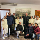 L'arquebisbe d'Urgell, Joan Enric-Vives, visita el Santuari de la Mare de Déu de Font-romeu