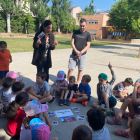 Un centenar de niños y niñas inauguraron ayer la temporada de ‘casals’ en La Seu d’Urgell. 