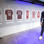 Bojan Krkic es retira en un emotiu acte al Camp Nou