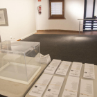 Preparatius divendres al Museu Tàrrega Urgell, un dels 12 col·legis habilitats en aquesta ciutat.