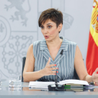 La ministra portaveu i de política Territorial, Isabel Rodríguez, durant la roda de premsa posterior al Consell de Ministres.