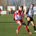 Una acción del partido disputado el sábado en Vallfogona de Balaguer.