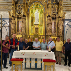 Viatge del bisbe amb els seus companys per celebrar les noces d'or sacerdotals