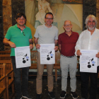 Àlex Culleré, Marc Solsona, Alfons Busto y Josep Maria Tomás.