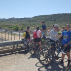 Salida en bicicleta para mejorar el medio natural del entorno de Puigverd de Lleida