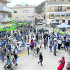 Gerb. La Fira de Gerb, en Os de Balaguer, reunió ayer a unas 40 paradas y 40 coches antiguos. 