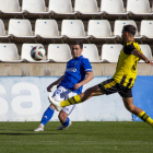 Javi Comeras va tornar ahir després de cinc partits lesionat i va actuar de titular com a carriler dret.