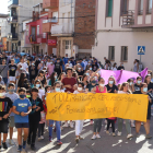 Vecinos de Rosselló salieron a la calle para exigir justicia tras conocerse el caso. 