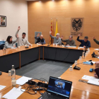 El ple del consell del Pallars Jussà celebrat ahir.