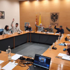 El pleno del consell del Pallars Jussà celebrado ayer.