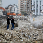 Tasques de desenrunament a Turquia pels terratrèmols.