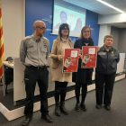 Presentació ahir a la delegació de la Generalitat a Lleida.