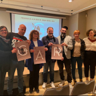 Acte de presentació ahir al Palau Robert de Barcelona.