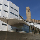 Vista exterior dels jutjats de Lleida, al Canyeret.