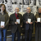 Eulàlia Pagès, Josep Vallverdú, Lluís Pagès i Carme Vidalhuguet van presentar ahir la Biblioteca Poètica.