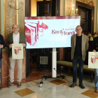 La presentación de los actos de Sant Jordi en la ciudad de Lleida.